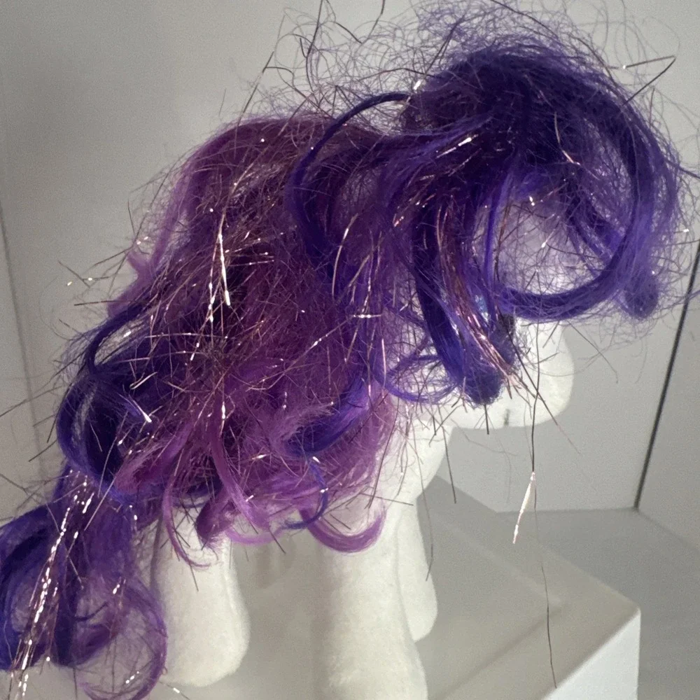 RARITY My Little Pony TY Beanie Baby Sparkle Hair Strands 7 inch NEW with Tag - Picture 2 of 13